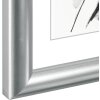 Marco de plástico Sofia 13x18 cm plata