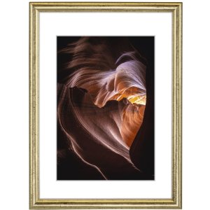 Marco de madera Hama Phoenix 24x30 cm dorado