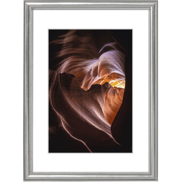 Marco de madera Hama Phoenix 30x45 cm plata