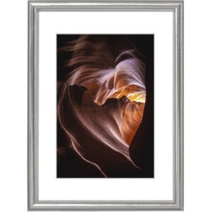 Marco de madera Hama Phoenix 30x45 cm plata