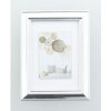 Marco de plástico Lobby 10x15 cm plata