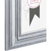 Marco de plástico Lobby 21x30 cm plata