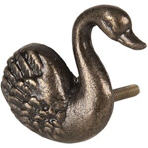 Pomo Cisne 6x6 cm Clayre & Eef 64523