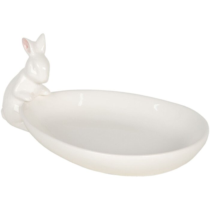 Bol con Conejo 20x13x8 cm Clayre & Eef 6CE1118