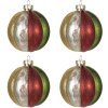 Adornos para el árbol de Navidad Ø 8 cm (juego de 4) Clayre & Eef 6GL2736