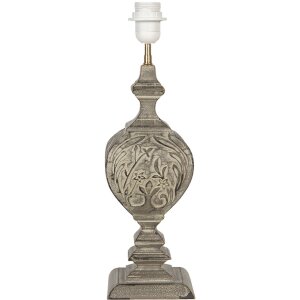 Portalámpara 13x13x43 cm E27 Clayre & Eef 6LMP668