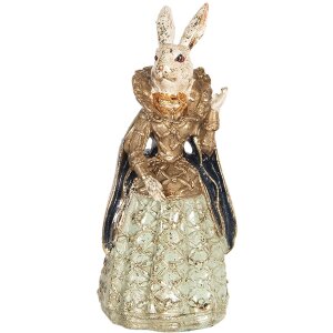Decoración Conejo 5x4x11 cm Clayre & Eef 6PR2525