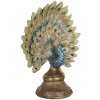 Decoración Pavo real 22x12x30 cm Clayre & Eef 6PR3013