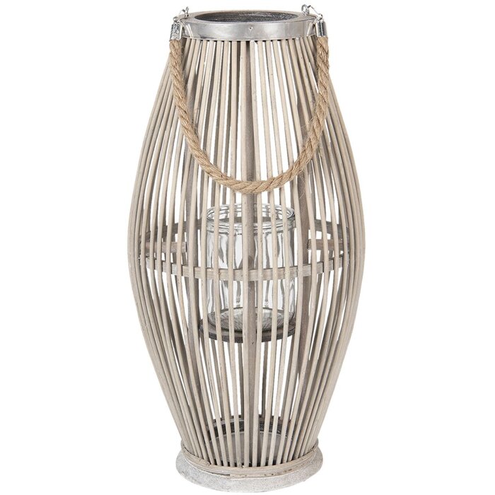 Farola Ø 25x50 cm Clayre & Eef 6RO0470L gris