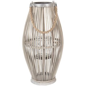 Farola Ø 25x50 cm Clayre & Eef 6RO0470L gris