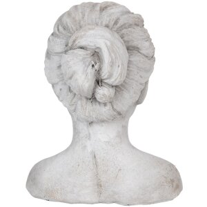 Decoración cabeza mujer 17x16x20 cm Clayre & Eef 6TE0288