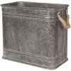 Decoración Cubo de hierro (2 piezas) 44x26x39 - 38x22x33 cm Clayre & Eef 6Y3737