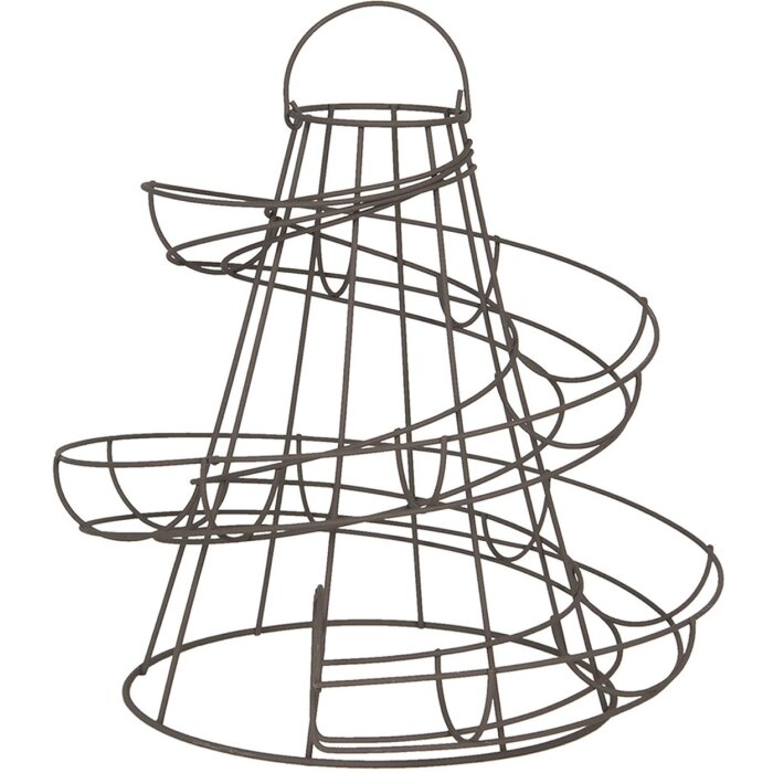 Soporte naranja 33x33x35 cm Clayre & Eef 6Y3774
