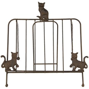 Soporte para libros con gatos 38x25x38 cm Clayre &...