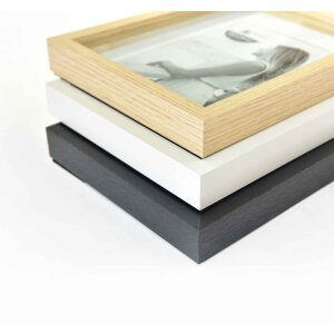 Marco de madera de acento Aura 13x18 cm negro