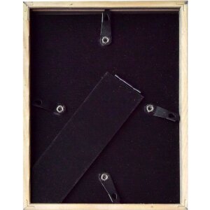 Marco de madera acentuado Nielsen Oslo 18x24 cm plata