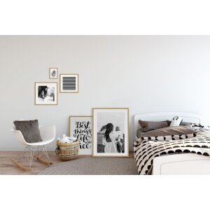Marco Accent de madera maciza Scandic 30x40 cm Roble