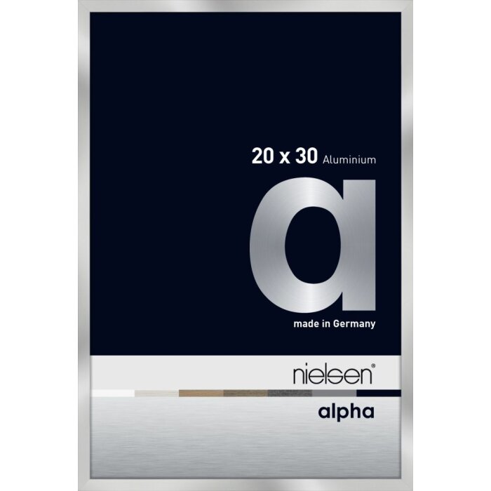 Nielsen Marco de aluminio Alpha TCSC 20x30 cm plata