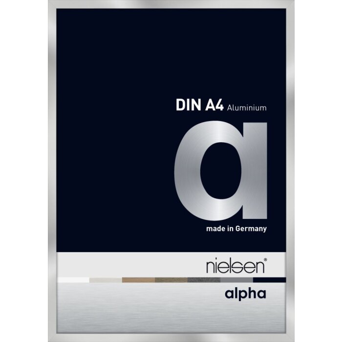 Marco de aluminio Nielsen Alpha TCSC 21x30 cm plata