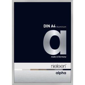 Marco de aluminio Nielsen Alpha TCSC 21x30 cm plata mate