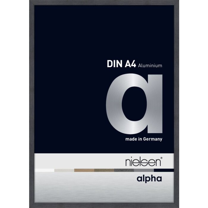 Nielsen Marco de aluminio Alpha TCSC 21x30 cm gris