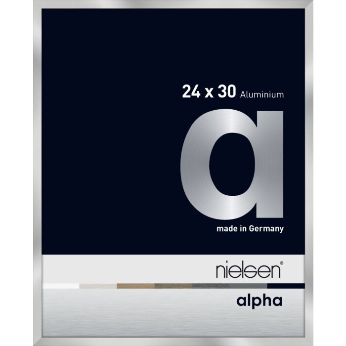 Nielsen Marco de aluminio Alpha TCSC 24x30 cm plata