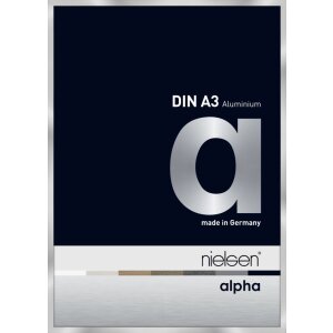 Nielsen Marco de aluminio Alpha TCSC 30x42 cm plata