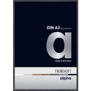 Nielsen Marco de aluminio Alpha TCSC 30x42 cm gris
