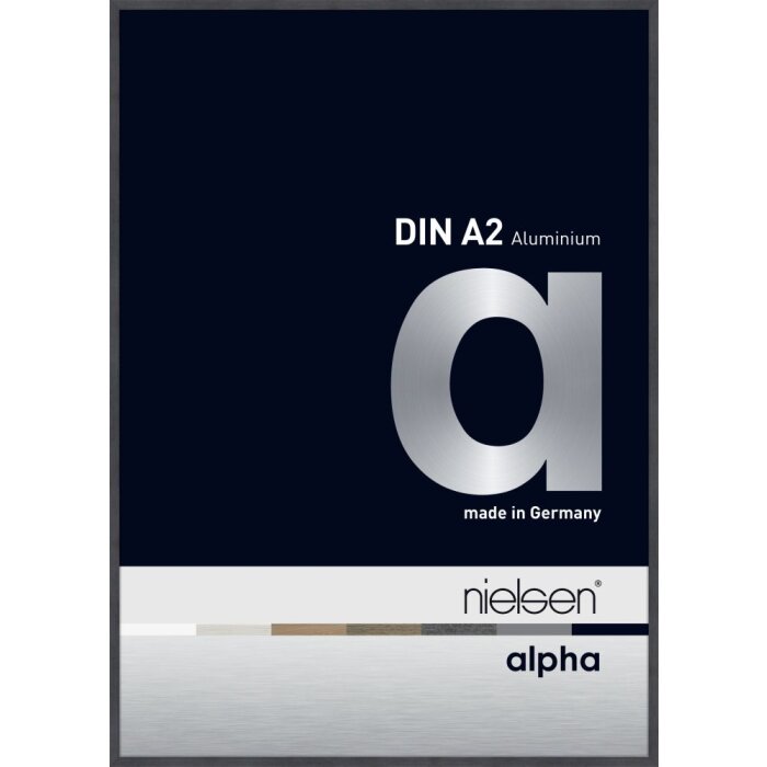 Nielsen Marco de aluminio Alpha TCSC 42x60 cm gris