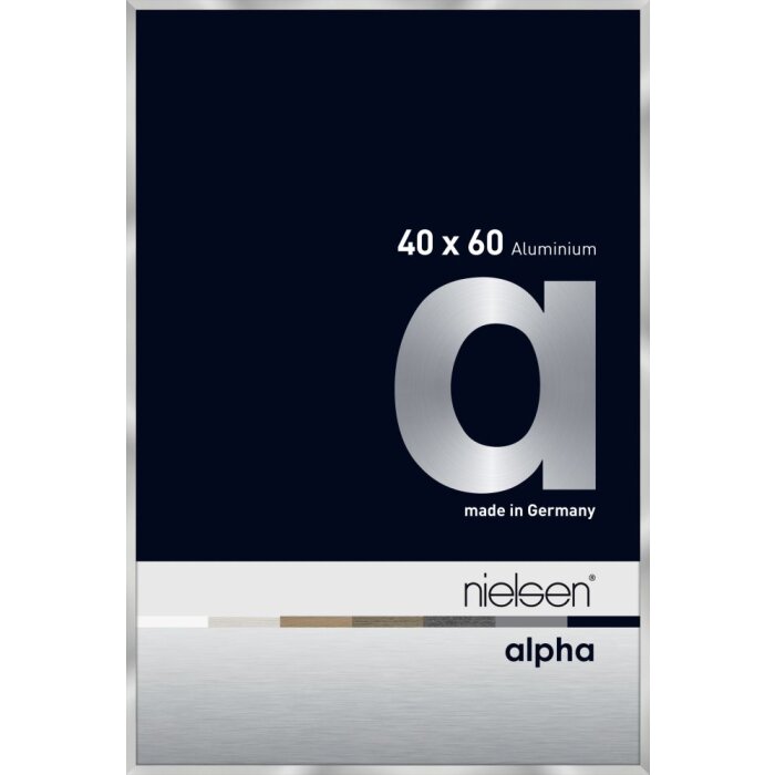 Nielsen Marco de aluminio Alpha TCSC 40x60 cm plata