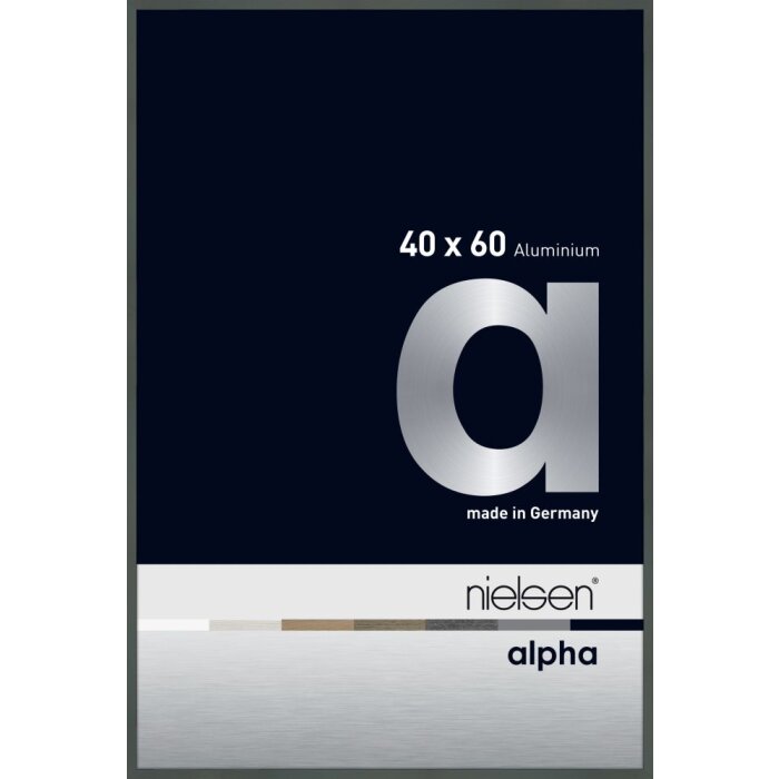 Nielsen Marco de aluminio Alpha TCSC 40x60 cm platino
