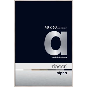Marco de aluminio Nielsen Alpha TCSC 40x60 cm roble blanco