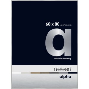 Marco de aluminio Nielsen Alpha TCSC 60x80 cm plata mate