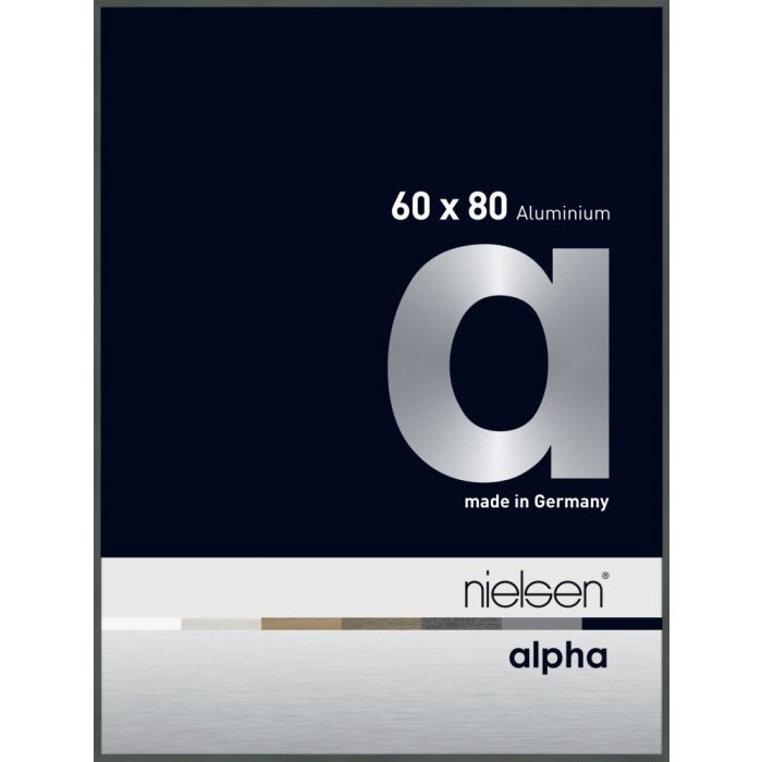 Marco de aluminio Nielsen Alpha TCSC 60x80 cm platino