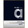 Marco de aluminio Nielsen Alpha TCSC 60x80 cm ámbar cepillado