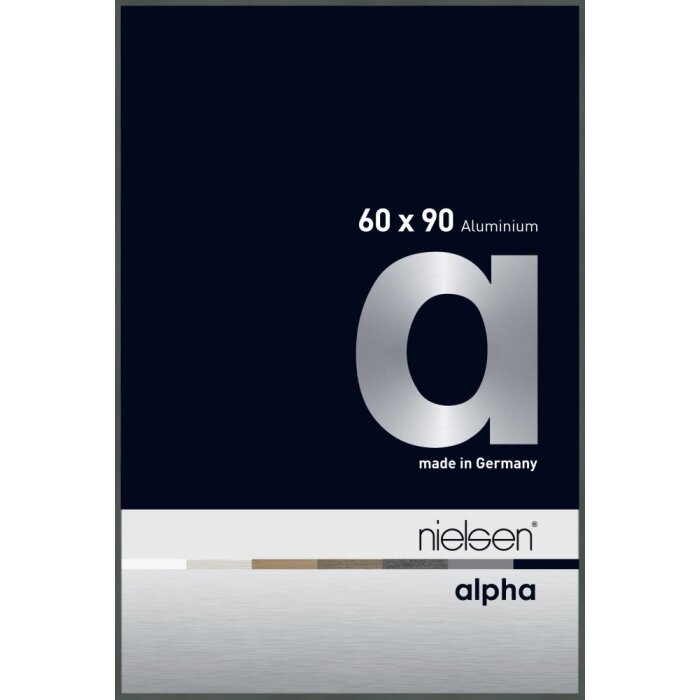Marco de aluminio Nielsen Alpha TCSC 60x90 cm platino