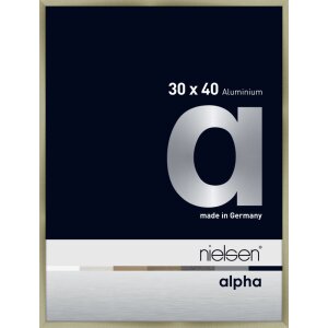 Marco de aluminio Nielsen Alpha TCSC 30x40 cm acero...