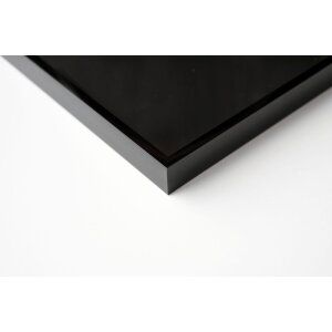 Nielsen Marco de aluminio Alpha TCSC 40x40 cm anodizado negro brillante