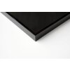 Nielsen Marco de aluminio Alpha TCSC 40x40 cm anodizado negro brillante