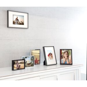 Nielsen Marco de aluminio Alpha TCSC 60x84 cm gris oscuro brillante