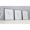 Nielsen Marco de aluminio Alpha TCSC 60x84 cm gris oscuro brillante
