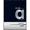 Marco de aluminio Nielsen Alpha TCSC 60x80 cm anodizado negro brillante
