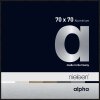 Nielsen Marco de aluminio Alpha TCSC 70x70 cm anodizado negro mate