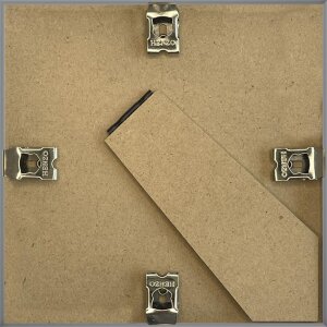 Henzo marco de plástico Napoli 10x10 cm plata