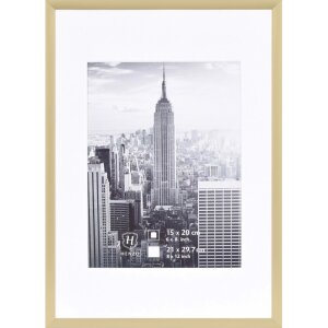 Marco de aluminio Henzo Manhattan 21x30 cm dorado
