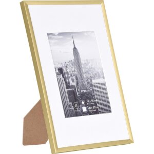 Marco de aluminio Henzo Manhattan 21x30 cm dorado