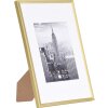Marco de aluminio Henzo Manhattan 21x30 cm dorado