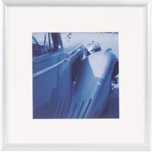 Henzo Marco de aluminio Portofino 20x20 cm plata