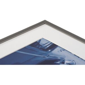 Henzo Marco de aluminio Portofino 20x20 cm acero