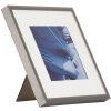 Henzo Marco de aluminio Portofino 20x20 cm acero